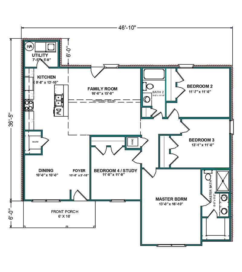 Camellia - Floor Plan